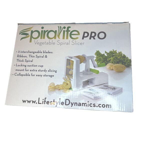 SpiraLife Pro Vegetable Spiralizer Professional Spiral Vegetable Slicer - Picture 4 of 7